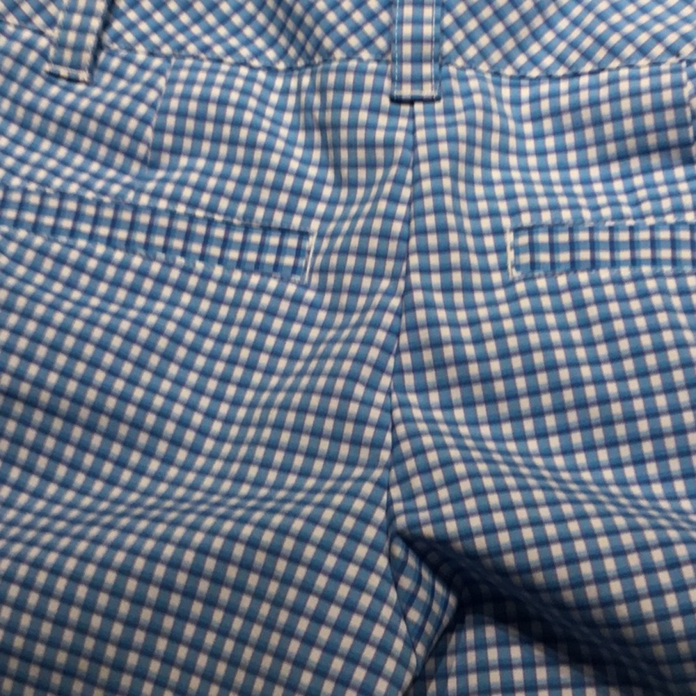 Plaid shorts white cosmic blue - Picture 3 of 3